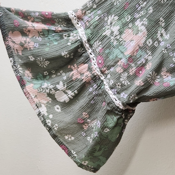 DEMOCRACY Crochet Detail Top Size XL - Picture 6 of 9